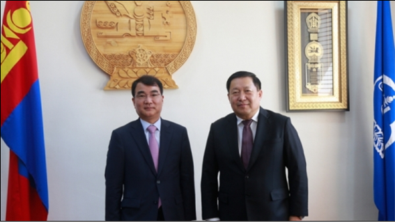 몽골중앙은행 총재, IMF 신임 몽골 담당자 면담.png