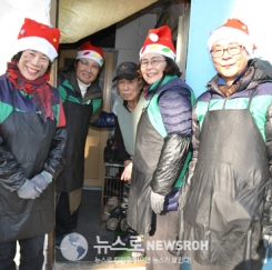 韓시민단체 ‘사랑의 쌀 연탄’ 전달